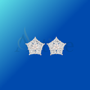 925 argent bague boucle d'oreille mode boucles d'oreilles copines cadeau - Product Image 1