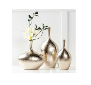 Jarrones de mesas de Metal con estilo moderno y elegante para boda, hogar, oficina, Hotel, decoración de mesa, centros de mesa para exportar desde la India - Product Image 5