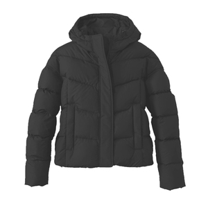 Chaqueta acolchada de camuflaje de color sólido con cremallera de invierno en tela de burbuja de estilo callejero - Product Image 6