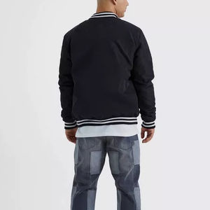 Vente en gros Blouson d'hiver en cuir pour homme Streetwear Vestes pour homme Blouson de baseball de grande taille Bomber Varsity OEM Blouson de baseball de qualité supérieure pour homme - Product Image 4