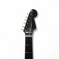 Guitare miniature en bois en gros, mini guitare acoustique en bois ornement musique thème chambre décoration cadeau