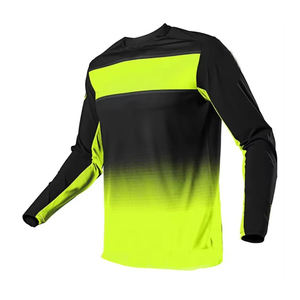 Venta al por mayor personalizada impresión Motocross Jersey Off Road de secado rápido hombres Pro motocicleta Auto Racing Wear moto Jersey - Product Image 4