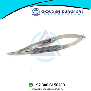 Portaagujas Oftálmico Troutman, Mandíbulas Delicadas y Resistentes, Portaagujas Quirúrgico Ocular Castroviejo - Product Image 5