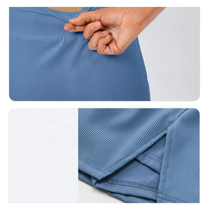 Meilleure jupe de tennis courte personnalisée tendance 2025, respirante, à séchage rapide, écologique, en spandex/coton pour femmes, offre des couleurs personnalisées - Product Image 2