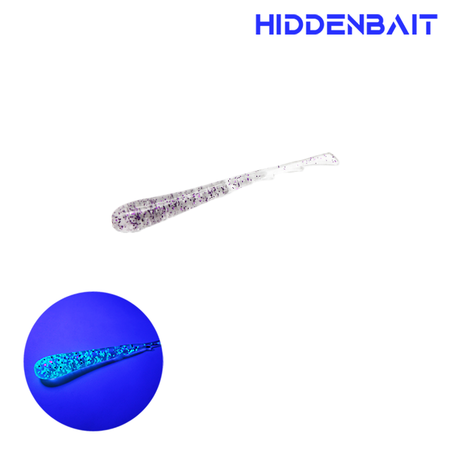 HR005 CLEAR PURPLE FLAKE 20pcs/bag