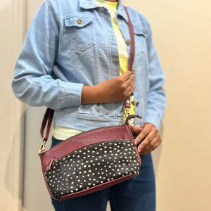 Nuevo bolso cruzado de cuero reciclado occidental con estampado de animales, bolso de Venta caliente para mujer, bolso de hombro multicolor único con estilo - Product Image 6