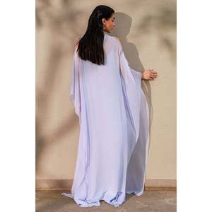 Vestido tipo tubo con cintura imperio de Adria en gasa - Product Image 5