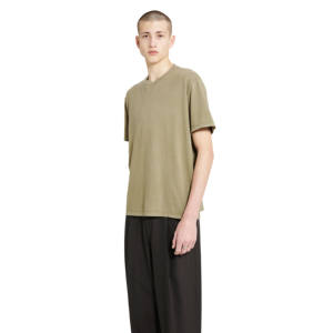 Camiseta holgada informal de algodón 230 pesado de alta calidad de 100% G para hombre, diseño de patrón sólido de Color liso personalizado, colocación frontal - Product Image 2