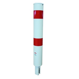 "QUANTUS" Pilone di Barriera in Acciaio Ø 152 mm, rimovibile - Product Image 2