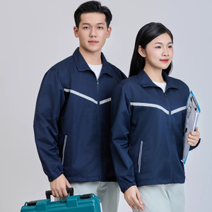 Veste imperméable coupe-vent respirante à séchage rapide avec isolation thermique FMF unisexe 100% polyester à fermeture éclair solide - Product Image 1