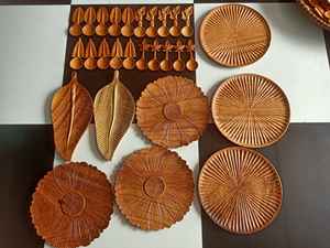 Bandeja de Madera de Alta Calidad, Bandeja Decorativa para Decoración del Hogar, Cena, Cocina, Hecha en Vietnam - Caryln - Product Image 5