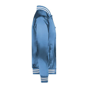 Chaqueta universitaria de satén para invierno, chaqueta de béisbol, bomber OEM, parche con logotipo personalizado, ropa de abrigo unisex bordada - Product Image 4