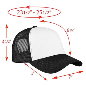 Casquette de camionneur de baseball avec logo personnalisé casquette de sport réglable en maille pour hommes femmes accessoire de plein air parfait - Product Image 6