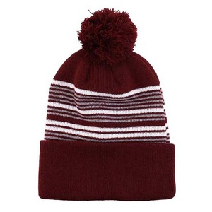 Nouveaux Bonnets Tendance 2024 – Couleurs Unies, Rayures et Motifs Camouflage – Chauds pour l'Hiver, 100% Coton, Respirants et Imperméables pour Sports de Plein Air - Product Image 1