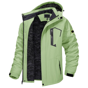 Chaqueta de esquí personalizada, ropa de abrigo de invierno OEM con impresión de logotipo de tela transpirable impermeable y servicios de etiqueta privada - Product Image 1