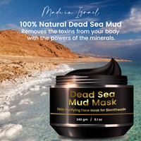 Venta caliente 100% Máscara del Mar Muerto 240gm cuidado facial para todo tipo de piel disponible a precio al por mayor con logotipo personalizado