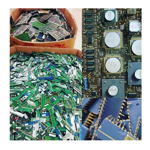 Scrap Motherboards From Desktop PC Computers Complete with Heatsinks and Ports - Recycling Grade E-Waste - Direct Supplier Bulk