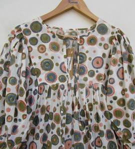 Cotton Block Printed <b>Dress</b> Women Wear Hand Block Printed Long <b>Dress</b> <b>Summer</b> Wear Casual Tunic <b>Loose</b> and Fit Comfortable <b>Dress</b> Set - Product Image 5