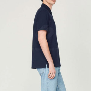 Polo para hombre con logotipo bordado y ajuste cómodo para negocios o uso promocional Polo bordado - Product Image 4