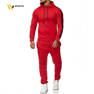 Conçu sur mesure pour hommes grande taille 100% coton survêtement coupe ajustée jogging fitness survêtements d'hiver - Product Image 5