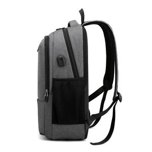 Sac à dos pliable de voyage pour homme Bandes réfléchissantes légères en nylon résistant à l'eau Port USB Marque écologique personnalisée OEM - Product Image 3