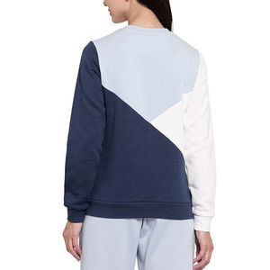 Sudadera Extra Grande con Cuello en V Profundo para Mujer, Tejido Sólido, Sudadera con Capucha de Invierno, Estilo Casual Holgado y Moderno - Product Image 3