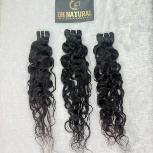 ผมเรสมี่ต่อผมชาวอินเดียแบบติดทนนานผมคนหยิกไม่ผ่านการทำสี - Product Image 2