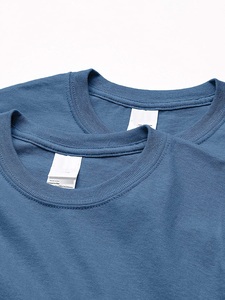 เสื้อยืดผ้าฝ้ายออร์แกนิก240กรัมสำหรับผู้ชายผ้าฝ้าย100% ย้อมสีล้วนสไตล์ลำลองทรงหลวมเข้ารูป - Product Image 6