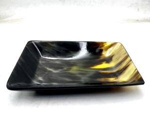 Bandeja de servicio Rectangular hecha a mano más vendida, cuerno de búfalo Natural de alta calidad, pulido artesanal para el hogar/restaurante, uso de animales - Product Image 6