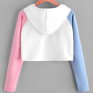 Ropa de calle, gran oferta, sudaderas con capucha cortas para mujer, hechas en Material de alta calidad, sudaderas con capucha transpirables para mujer - Product Image 3