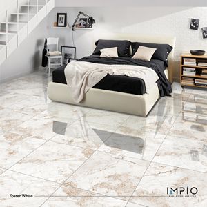 Azulejos de pared de porcelana de oro blanco pulido esmaltado de 60*120cm del exportador del fabricante Premium indio mate clásico moderno - Product Image 6
