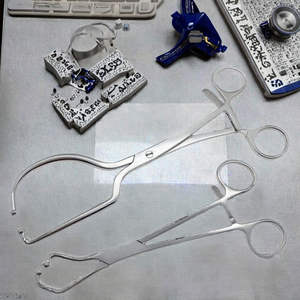 Pinzas Ortopédicas de Acero Inoxidable con Anillo Medio y Bloqueo de Bola, Herramienta Quirúrgica de Operación Manual - Product Image 6