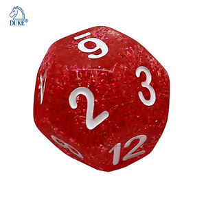 DND Glitter Style 7 Polyhedral RPG Juego de dados Juego de mesa personalizado - Product Image 3