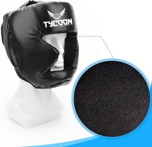 Headguard for <b>Boxing</b>, MMA Training Head Guard with Removable Face Grill Cheeks Ear Mouth Protection <b>Headgear</b> for May Thai - Product Image 1