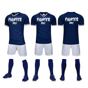 Conjunto de ropa de uniforme de fútbol de alta calidad/kits de fútbol de equipo uniformes de fútbol sublimados de secado rápido con logotipo personalizado - Product Image 5