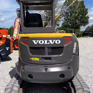 Mini excavadora Volvo usada, capacidad de 3 toneladas y 6 toneladas con componentes del núcleo del motor Yanmar, como motor de bomba, caja de cambios, rodamiento, venta de PLC - Product Image 1