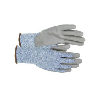 Cotton Knitted PVC Dotted Working <b>Gloves</b> Industrial Safety Hand Protection Durable <b>Work</b> <b>Glove</b> OEM Wholesale Manufacturer - Product Image 2