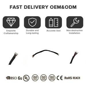 专业电缆制造商定制镀锡铜PVC电线电缆线束3p 4p 5p连接器用于电子产品 - Product Image 4