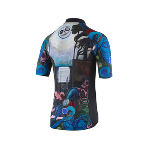 Maillot de ciclismo para hombre, camiseta de manga corta transpirable de secado rápido para bicicleta, camiseta de bicicleta de montaña y carretera que absorbe la humedad - Product Image 6