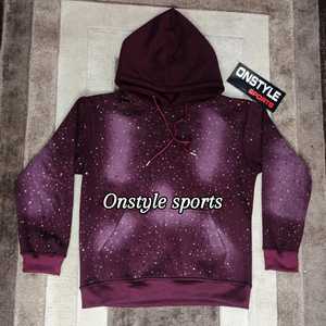 เสื้อฮู้ดผ้าฟลีซกันหนาว ลายเรียบ สีพื้น เป็นมิตรกับสิ่งแวดล้อม มีโลโก้ด้านหน้า สำหรับผู้ชาย - Product Image 2