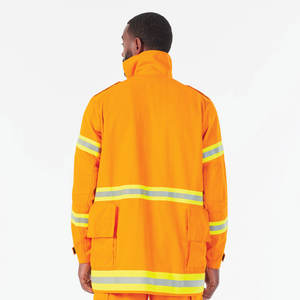 เสื้อแจ็กเก็ตใส่ทำงานกลางแจ้งสำหรับผู้ชายเสื้อแจ็กเก็ตนันภัยแขนยาวดีไซน์ตามสั่งมาใหม่ใส่สบาย - Product Image 3