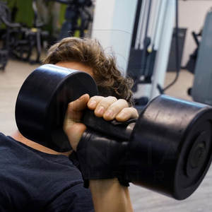 มือจับนีโอพรีนสำหรับทุกเพศอุปกรณ์ฝึกยกน้ำหนักปรับแต่งได้การเย็บที่แข็งแรงเพื่อความปลอดภัยในการออกกำลังกาย - Product Image 5