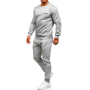 Casual Slim Fit Plain Sport Joggers Chándales para hombres/Verano Hombres Dos piezas Ropa deportiva Traje Chándal Conjuntos para hombres - Product Image 3
