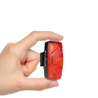 Luz Trasera LED para Bicicleta, Autogenerante, Impermeable IPX4, Inducción Magnética, Sin Carga, Luz de Advertencia para Bicicleta de Montaña, Ciclismo Nocturno
