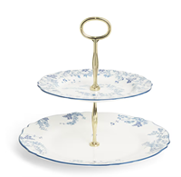 Supports à gâteaux et desserts vintage en acier inoxydable et laiton, très demandés, outils de haute qualité, motif floral, taille personnalisable