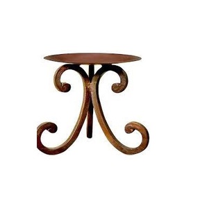 Bougeoirs chauffe-plat en fil métallique pour décoration de table Bougeoirs de forme géométrique noirs Lot de 2 - Product Image 3