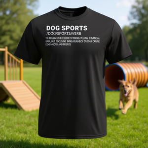 T-Shirt Promozionale per Amanti dei Cani con Definizione di Agility Canina - Product Image 3