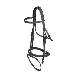 Bridon de cheval en cuir noir de qualité supérieure, vente chaude, accessoires d'équitation de haute qualité, vente en gros, fabricants indiens - Product Image 1