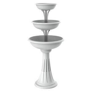 Maceta para Flores con Columna 'Trevi' de 30/40/50 cm - Color Cappuccino - Product Image 1