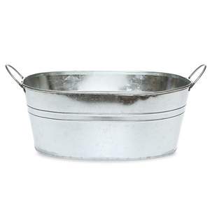 Porte-pot d'herbes en étain urbain panier galvanisé pour la maison jardin utilisation décorative jardinière de sol en métal galvanisé - Product Image 2